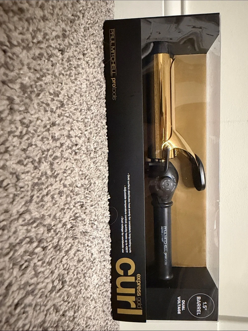 Paul Mitchell Protools Express Gold Curling Iron - Gold and Black